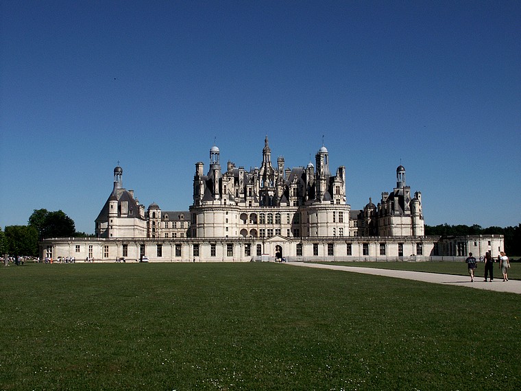 Le château de Chambord - Façade