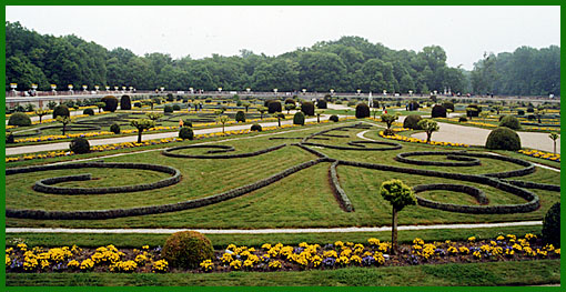 Jardin du château de Chenonceau